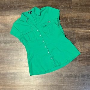 Express Women’s Short Sleeve Dress Shirt